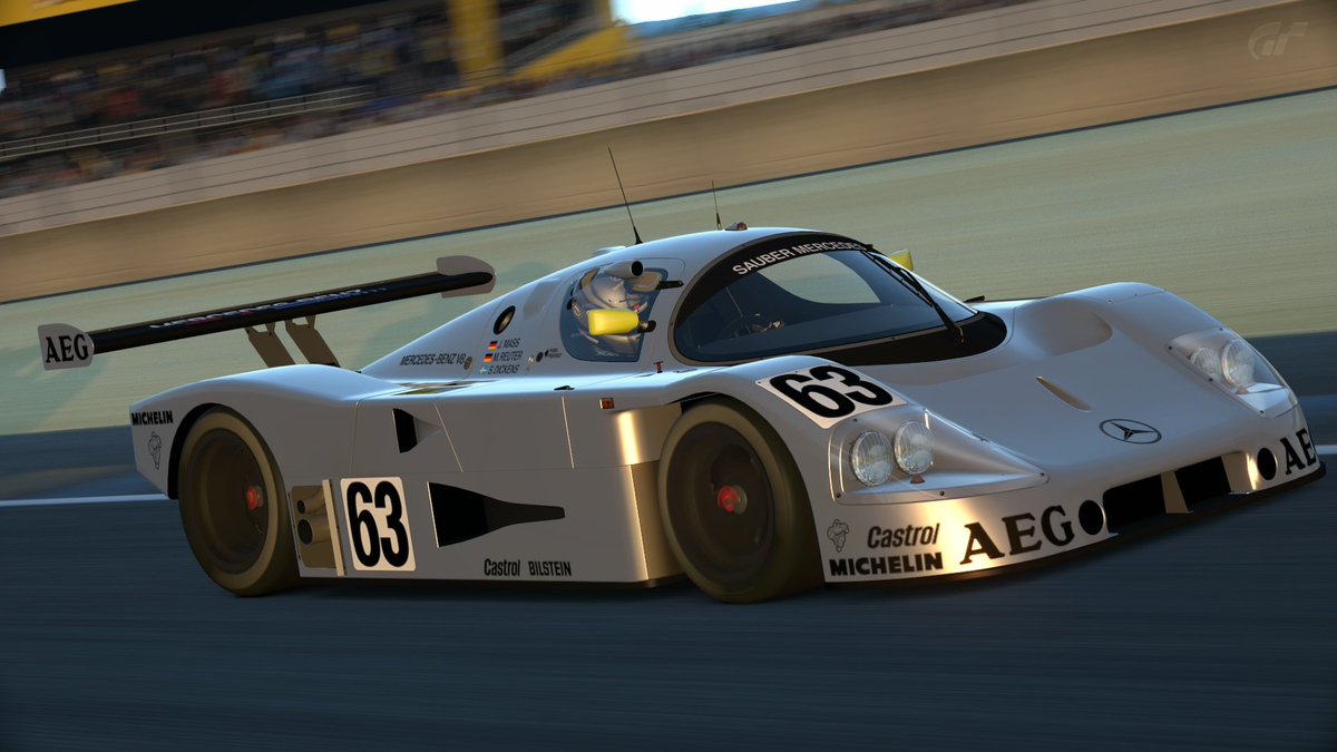 ル・マンの車 その167 ザウバー・メルセデスC9(1) : ラジコン