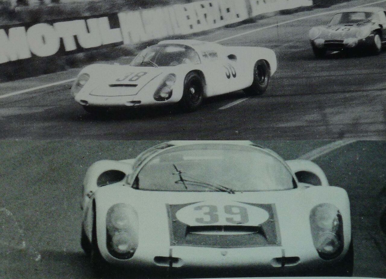 ル マンの車 その１１５ ポルシェ910 1 ラジコン水中模型とル マンの車