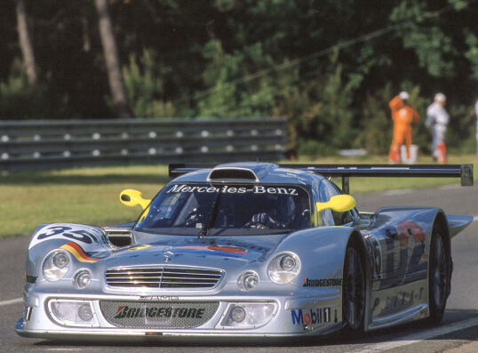 ル・マンの車 その194メルセデスCLK_LM(1) : ラジコン水中模型とル