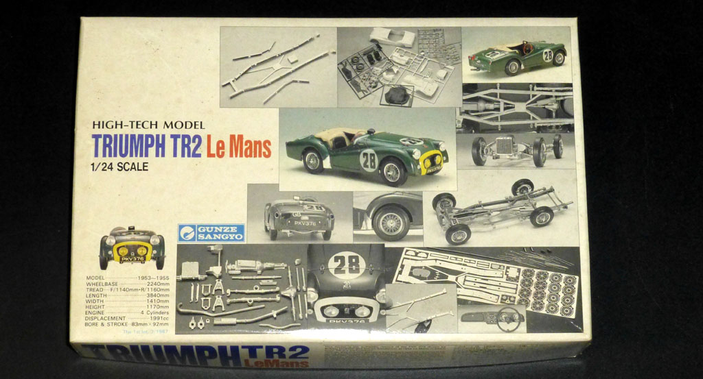 ル・マンの車 その75 トライアンフTR2(1) : ラジコン水中模型