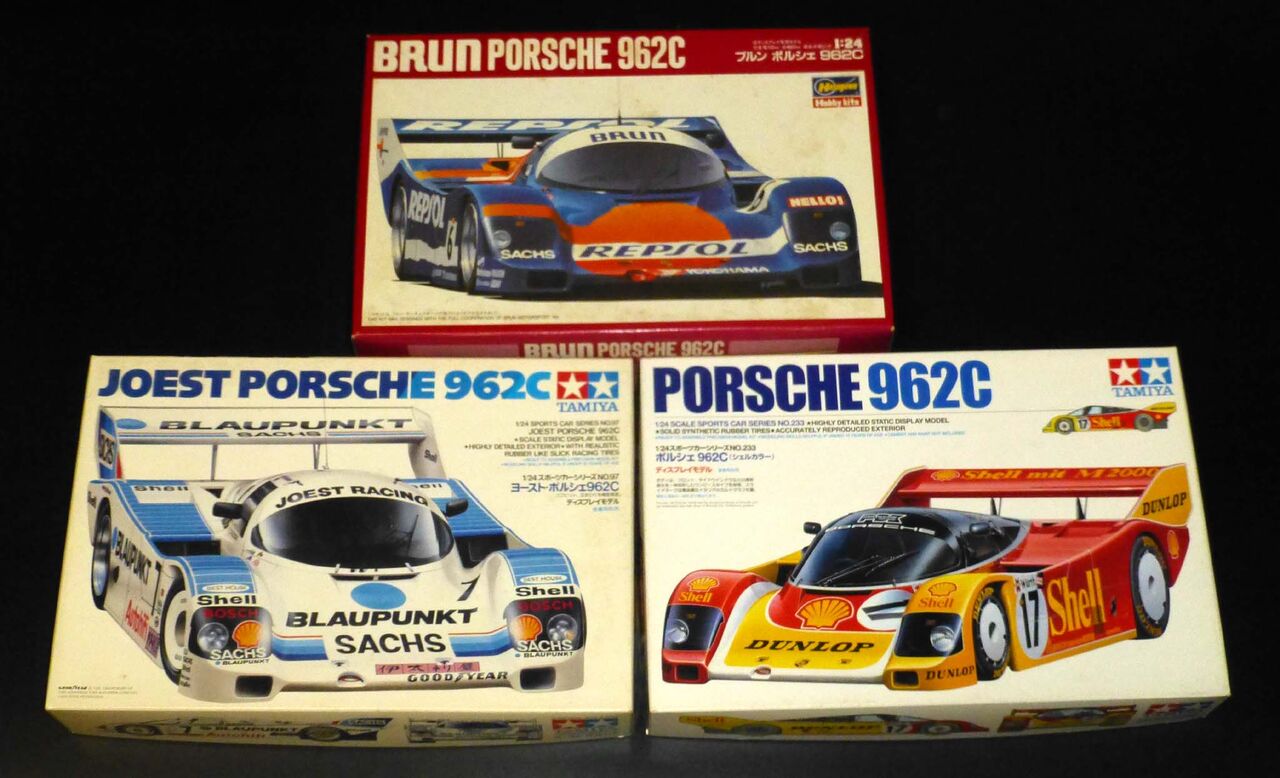 ル・マンの車 その176 ポルシェ962C(1) : ラジコン水中模型と ル・マンの車 その176 ポルシェ962C(1) : ラジコン水中模型と