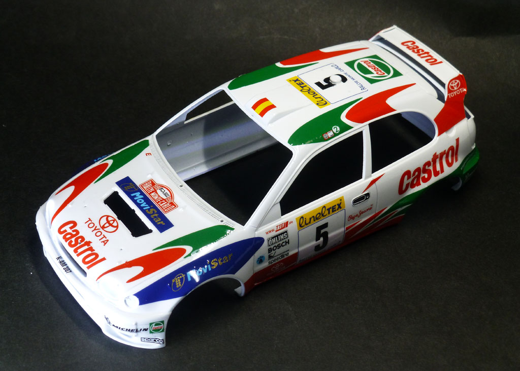 トヨタ カローラWRC 1/10 ラジコンカーキット （T-GARAGE店長が