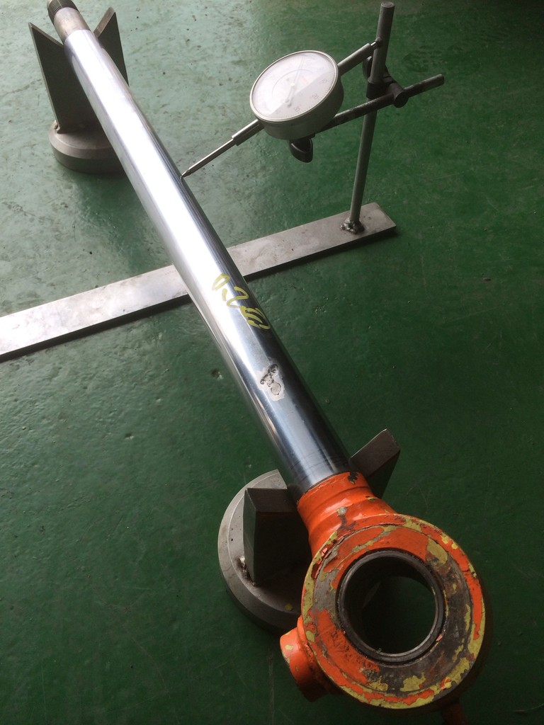 ありがとう ネット受注 熊本県 建設機械 クボタ K03ブーム 油圧シリンダー ロッドの再生をさせて頂きました ハードクロームメッキ職人ーブログ