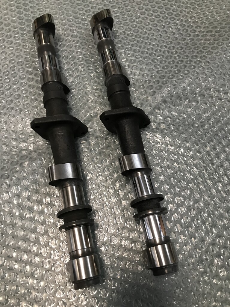 カムシャフト、ジャーナル部の再生メッキをさせて頂きました