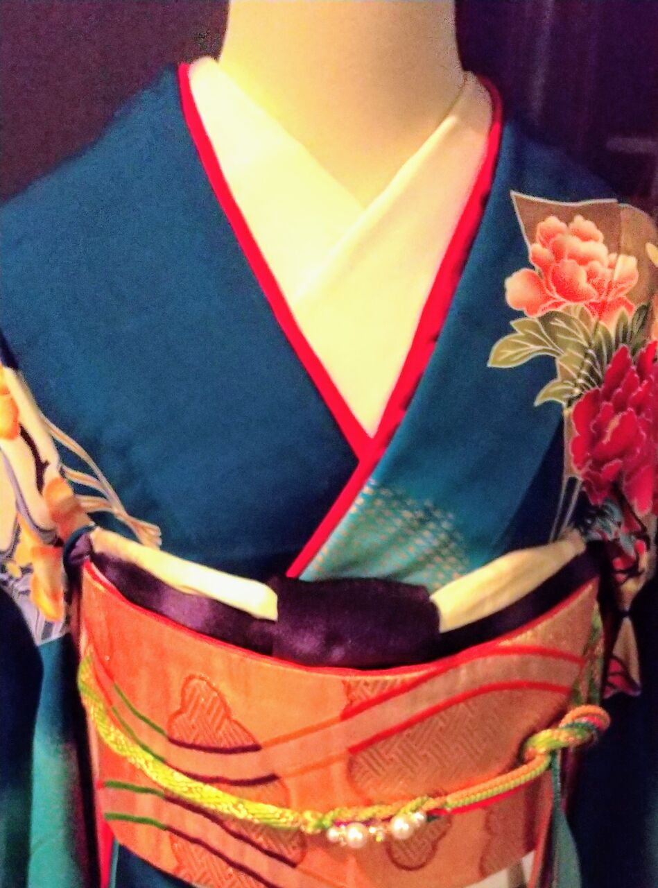帯揚げ二本使いをもっと考える : 着物愛好会