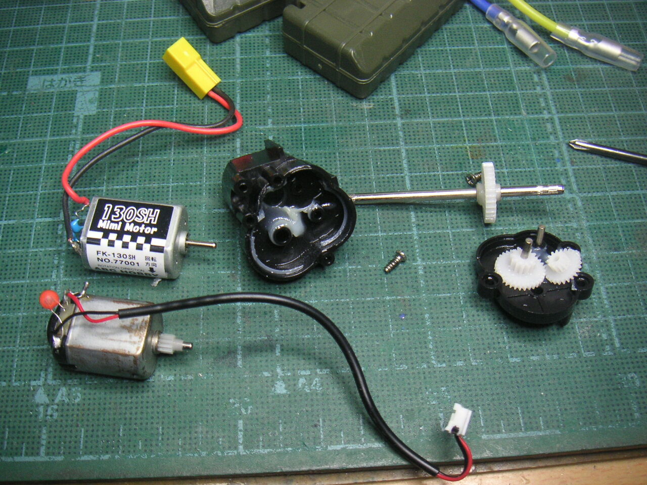 Wplトラック の改造 その3 モーター交換 Yoshimonのラジコン日記 Wplトラック の改造 その3 モーター交換 Yoshimonのラジコン日記