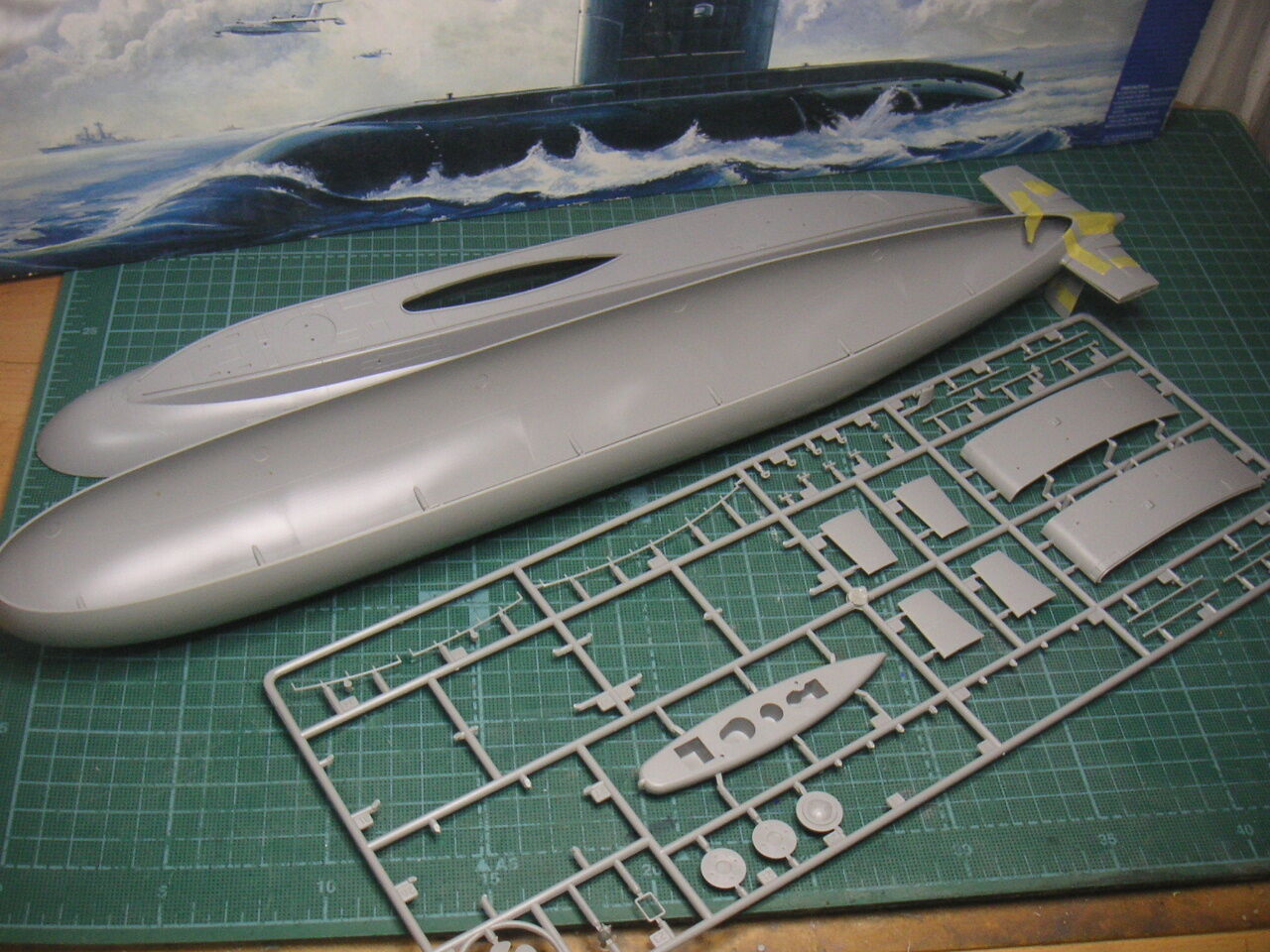 RC潜水艦 1/144 トランペッターキロ級 改造 その1 : yoshimonの