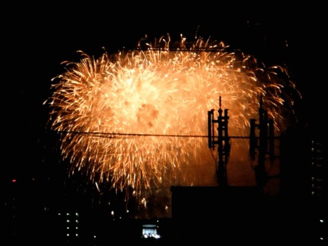 船橋港親水公園花火 ２０１５ 吉村徹の新船橋罷り通る