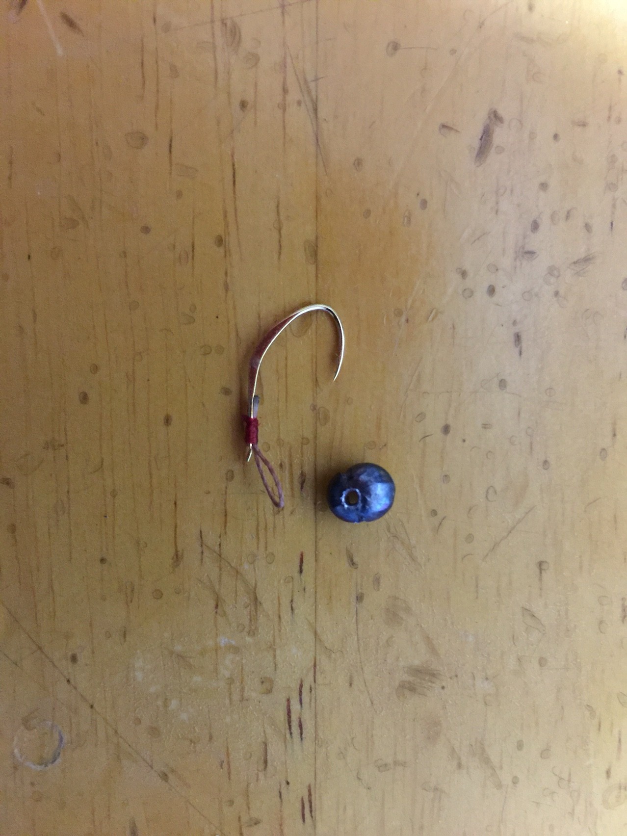 アジ自作ジグヘッド 荒井義徳の粋な釣り日記