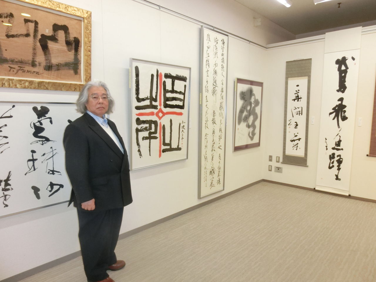 大東文化大学 書道卒業生の会書展 開催 吉野大巨公式ブログ