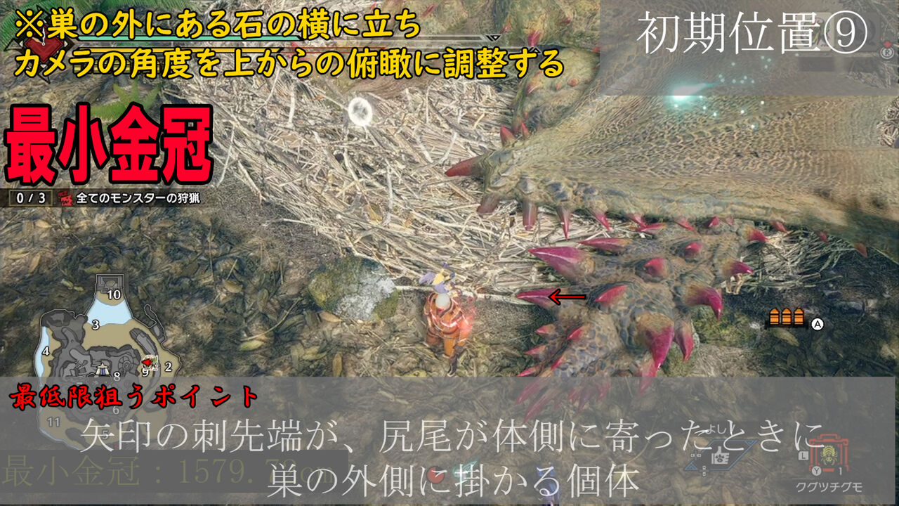 エスピナス 通常金冠 モンスターハンターサンブレイク ヨッシャー櫻井の金冠画像保管庫
