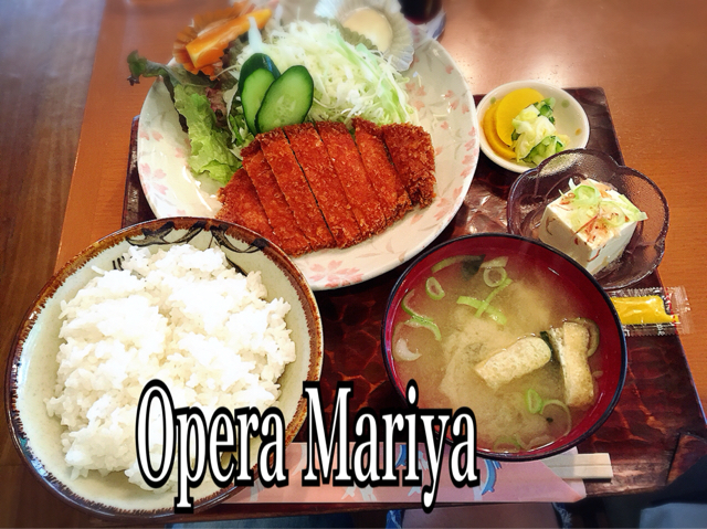 吉原みよしのカツ定食