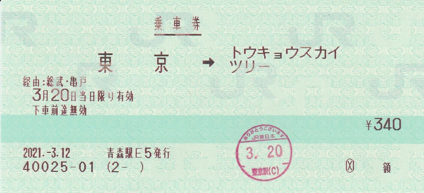 さよなら回数券。 | ゆうの日常・備忘録。