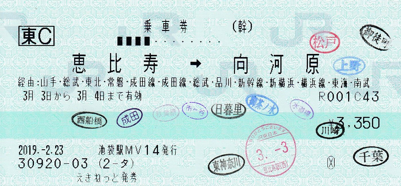 使用済み JRマルス券｜Yahoo!フリマ（旧PayPayフリマ）