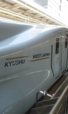 九州新幹線2 さくら542号 よしちゃん しゃもじのローズピンクトラム日記