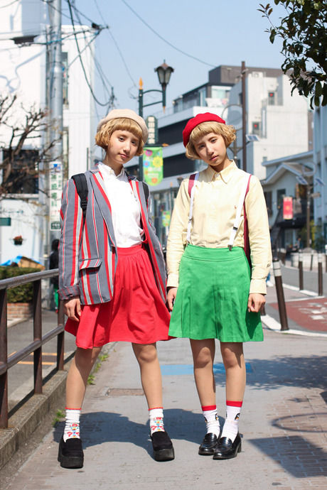双子ファッション