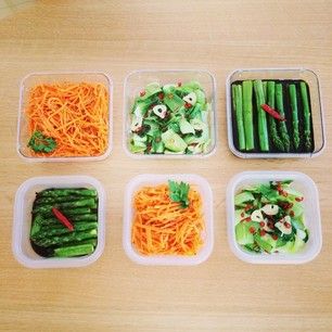 野菜のお惣菜も手作りでストック