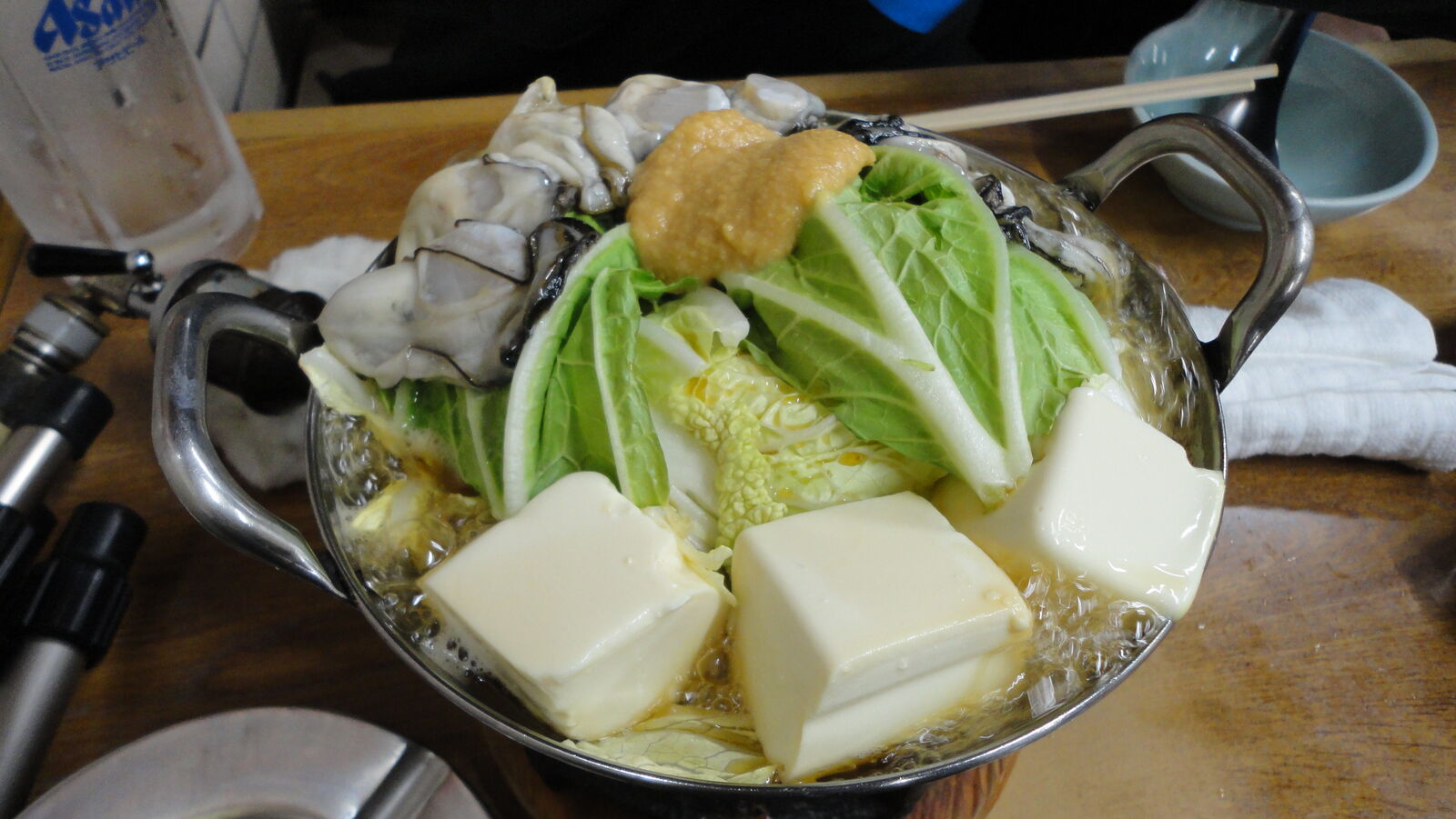 こちらの牡蠣味噌とすき焼は大好きですよ 西成 なべや やまでらのぶらりグルメ ぶらり日記 こちらの牡蠣味噌とすき焼は大好きですよ 西成 なべや やまでらのぶらりグルメ ぶらり日記