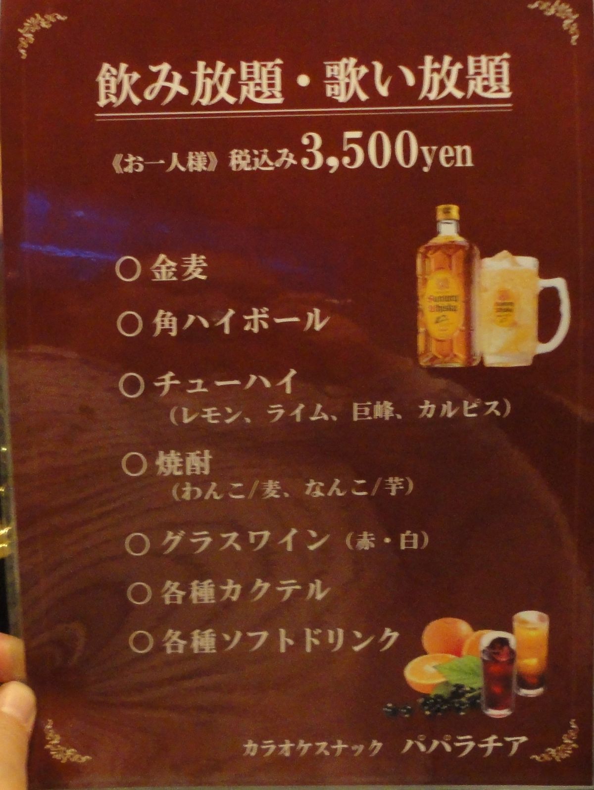 京橋でカラオケが歌いたくなったらこちらです 京橋 カラオケスナック パパラチア やまでらのぶらりグルメ ぶらり日記