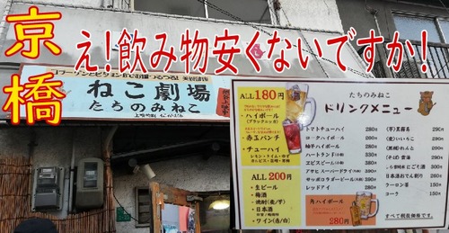 立ち飲み猫