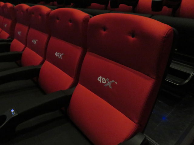 最高 4dx シート