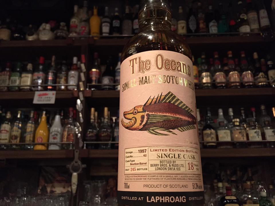 Caamm Bar カームbar マスターよっさんのblog オーシャンズ ラフロイグ1997 18年