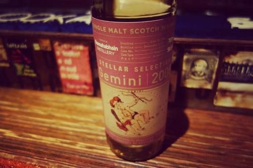 BUNNAHABHAIN DISTILLERY 9 years old 59.8% 'STELLAR SELECTION