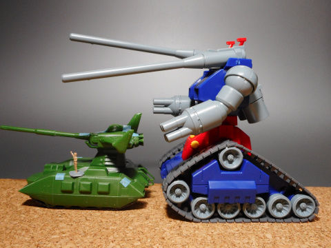 【旧キット】1/144マゼラアタック　ガンプラ　ジャンク　組立済み 旧キット 1/144 マゼラ・アタック ガンプラ 塗装済み 完成