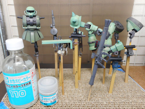 HGUCザクⅡ #3 完成 : yosshiro-labo