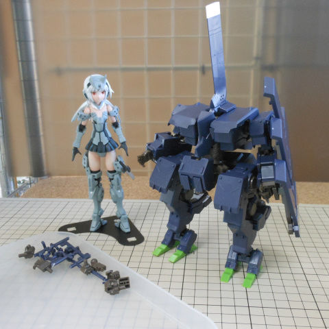 フレームアームズ グスタフ ジュール 1仮組み Yosshiro Labo フレームアームズ グスタフ ジュール 1仮組み Yosshiro Labo