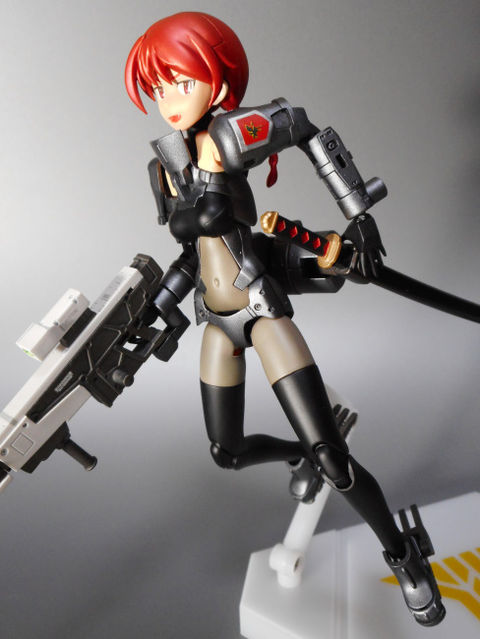メガミデバイスWISMソルジャー #8 赤髪さん完成 : yosshiro-labo