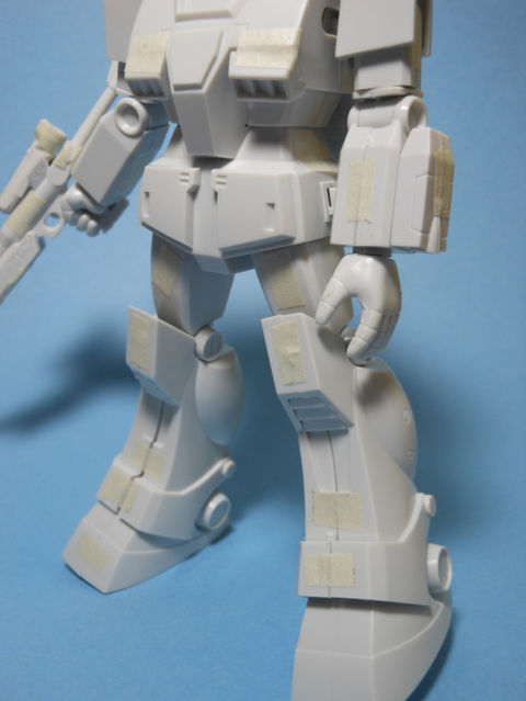 1/144旧キット ジムスナイパーカスタム #1仮組み、製作開始 : yosshiro
