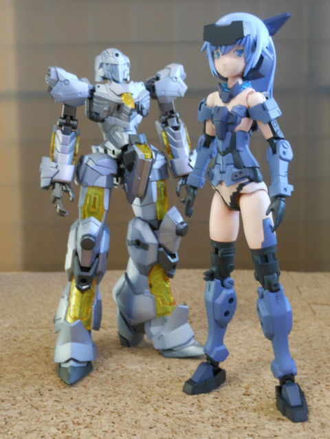 フレームアームズ・ガール 迅雷Indigo Ver. 製作#1 : yosshiro-labo