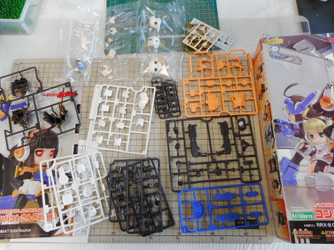 コトブキヤ コンバットさんRookie #1 製作開始 : yosshiro-labo