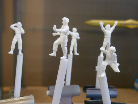 1/100鉄華団フィギュア製作とガンダムバエル撮影 : yosshiro-labo