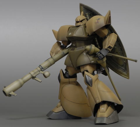 MGゲルググ 砂漠塗装完成 : yosshiro-labo