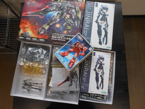 初めてのフレームアームズ ドゥルガーⅡ:RE 仮組み : yosshiro-labo