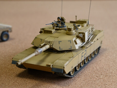 タミヤ 1/48MM M1A1エイブラムス : yosshiro-labo