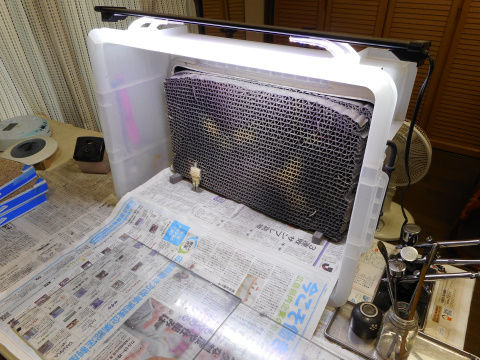 塗装ブースの自作 #1 形状とファンの検討 : yosshiro-labo 塗装ブースの自作 #1 形状とファンの検討 : yosshiro-labo