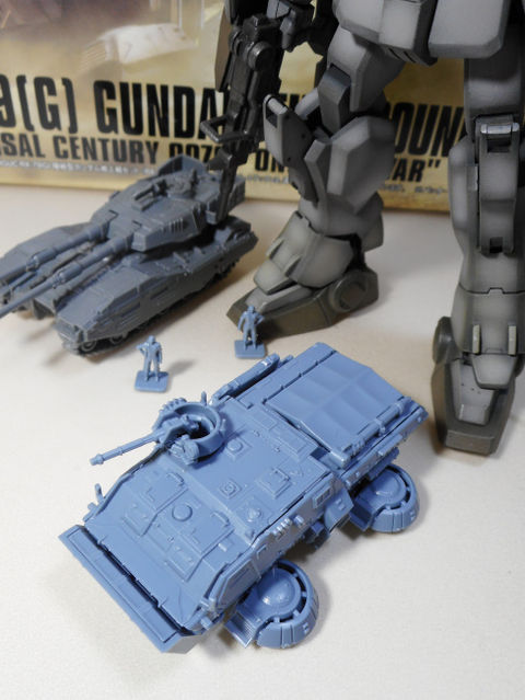 1/144 ホバートラック仮組み (HGUC陸戦型ガンダム地上戦セット 1/144 ホバートラック仮組み (HGUC陸戦型ガンダム地上戦セット