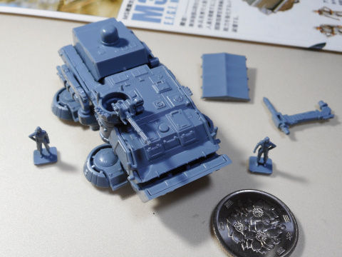 1/144 ホバートラック仮組み (HGUC陸戦型ガンダム地上戦セット 1/144 ホバートラック仮組み (HGUC陸戦型ガンダム地上戦セット