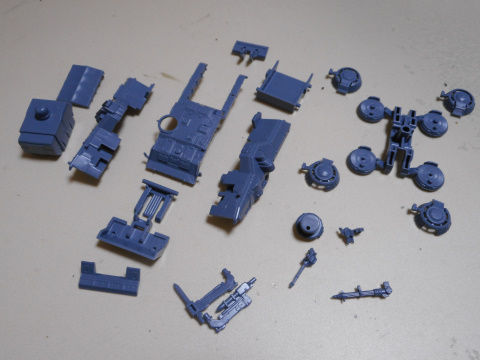 1/144 ホバートラック仮組み (HGUC陸戦型ガンダム地上戦セット 1/144 ホバートラック仮組み (HGUC陸戦型ガンダム地上戦セット