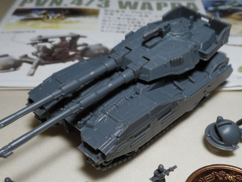 1/144 61式戦車 #2 後部バスケットの工作 : yosshiro-labo