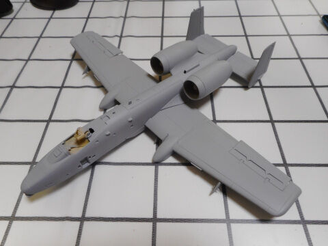 タミヤ1/72 A-10AサンダーボルトⅡ(途中) : yosshiro-labo タミヤ1/72 A-10AサンダーボルトⅡ(途中) : yosshiro-labo
