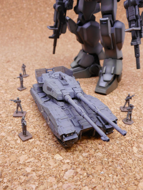 1/144 61式戦車 #3 塗装～完成 : yosshiro-labo