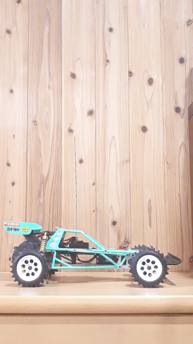 京商オプティマ　ジャベリン仕様　プロポ 、メカ付き組立済み　各種カスタム 待望のブラック＆レッド | KYOSHO RC BLOG