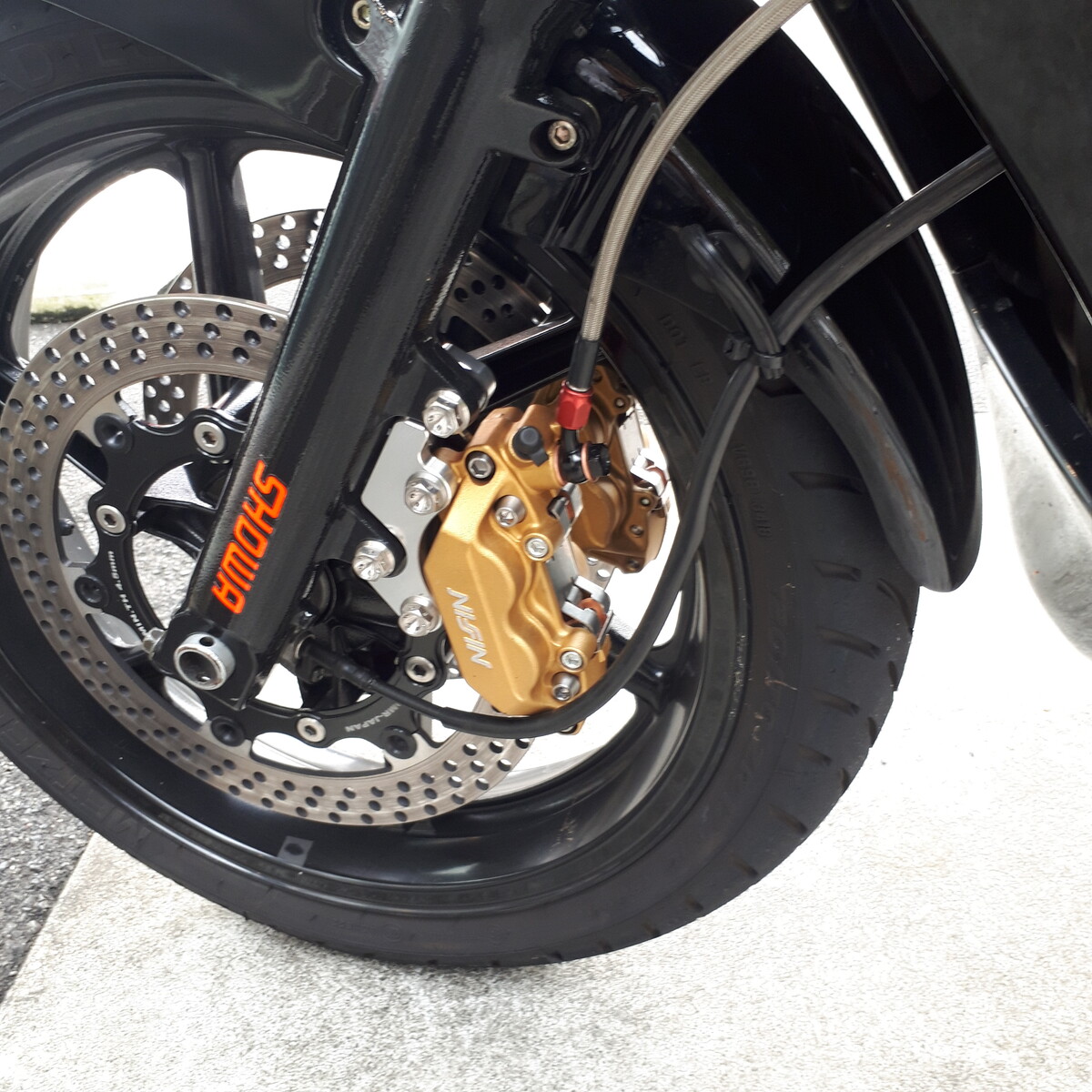 ホンダCB750fourブレーキキャリパー