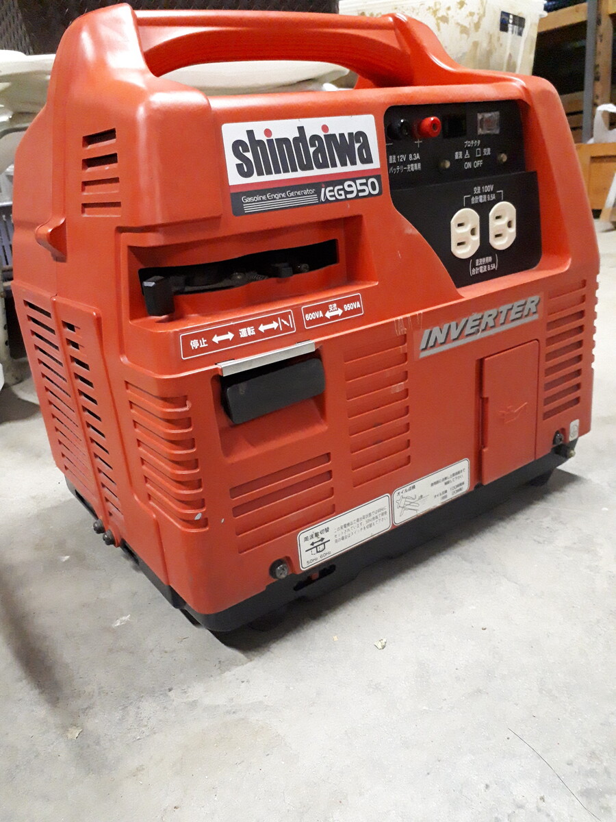 発電機の修理 ひでっちサーキット備品 よっしーの趣味ブログ