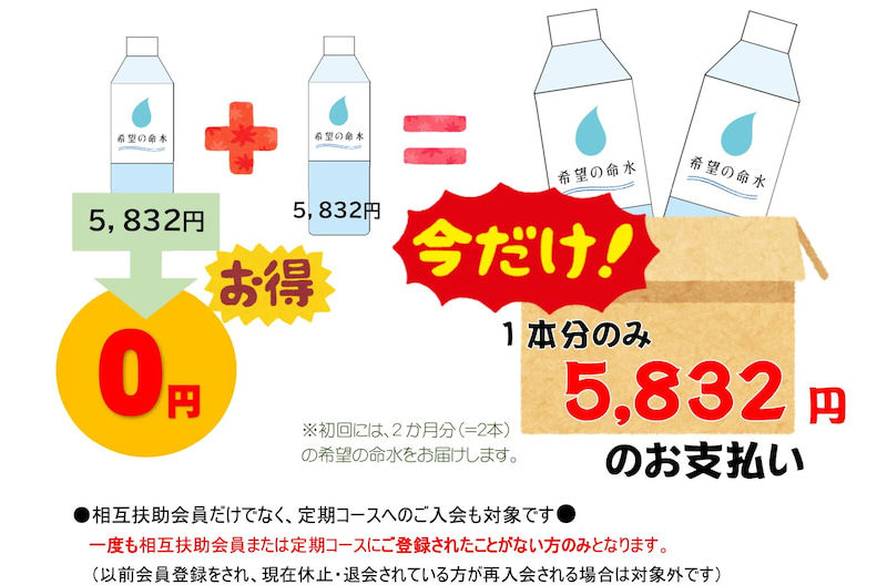 生体ミネラル 希望の命水 特別キャンペーンのお知らせ よっし の 希望の命水 まとめブログ 生体ミネラル 希望の命水 特別キャンペーンのお知らせ よっし の 希望の命水 まとめブログ