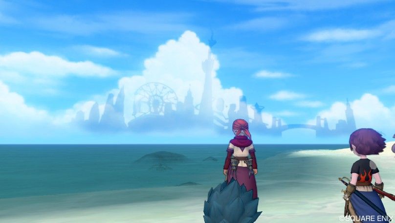 七不思議 海上にそびえる夢幻郷 の巻 ドラクエ１０ブログ ばれさんぽ